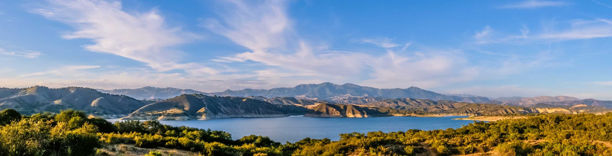 Sunset At Cachuma Lake, Santa Ynez Valley, Santa Barbara County